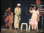 Scene fropm Sanskrit play performed by children