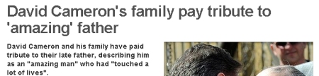 BBC headline