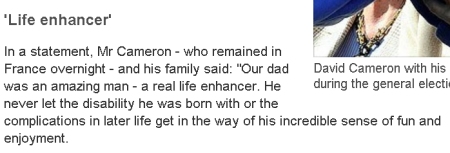 David Cameron's statement