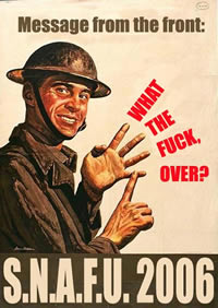 SNAFU army poster