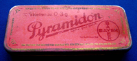 pyramidon tin by Bayer