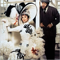 Audrey Hepgurn as Eliza Doolittle
